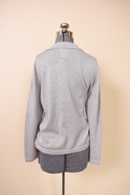 Load image into Gallery viewer, Grey Metallic Knit Cardigan By Braemar Jeremy Scott
