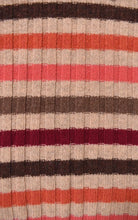 Load image into Gallery viewer, Creamy Turtle Neck Half Stripes: Fabric 
