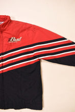 Load image into Gallery viewer, Red Y2K Dale Earnhardt Jr. Jacket By Custom Authentics: Stipe Detail
